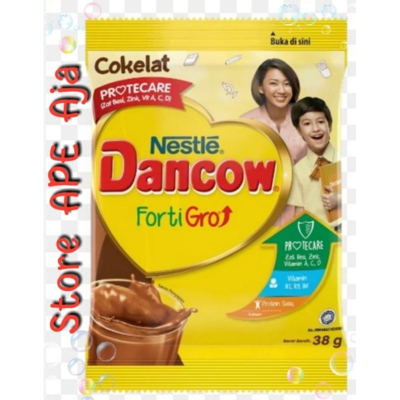 

DANCOW FortiGro COKELAT [ 38gr X 10 Sachet ]