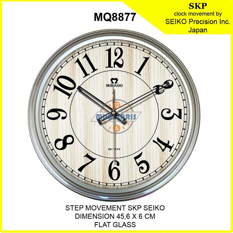 Jam dinding besar, Mirado MQ8877