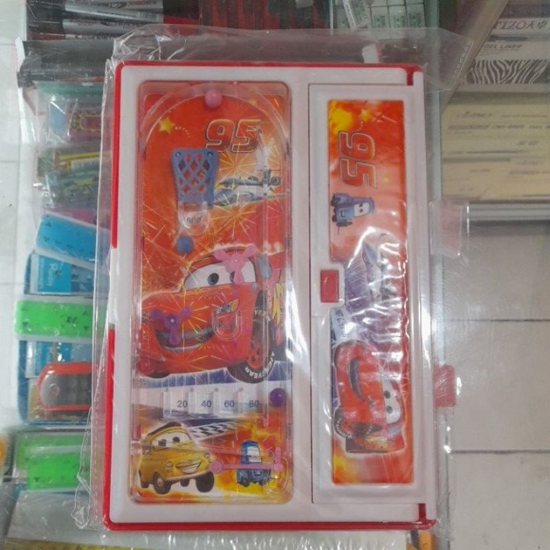 

kotak pensil plastik BESAR dengan permainan bola basket