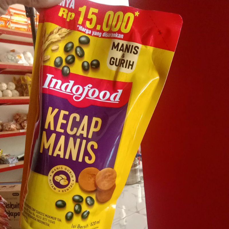 

2pcs kecap manisindofood520ml