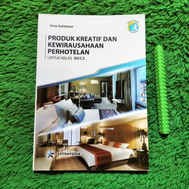 ORIGINAL BUKU PRODUK KREATIF DAN KEWIRAUSAHAAN PERHOTELAN KELAS 12 C3 SMK