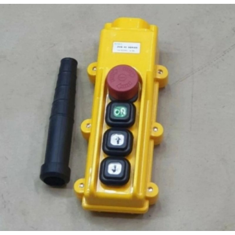 Remot Control pus button electrik hoist 4 tombol