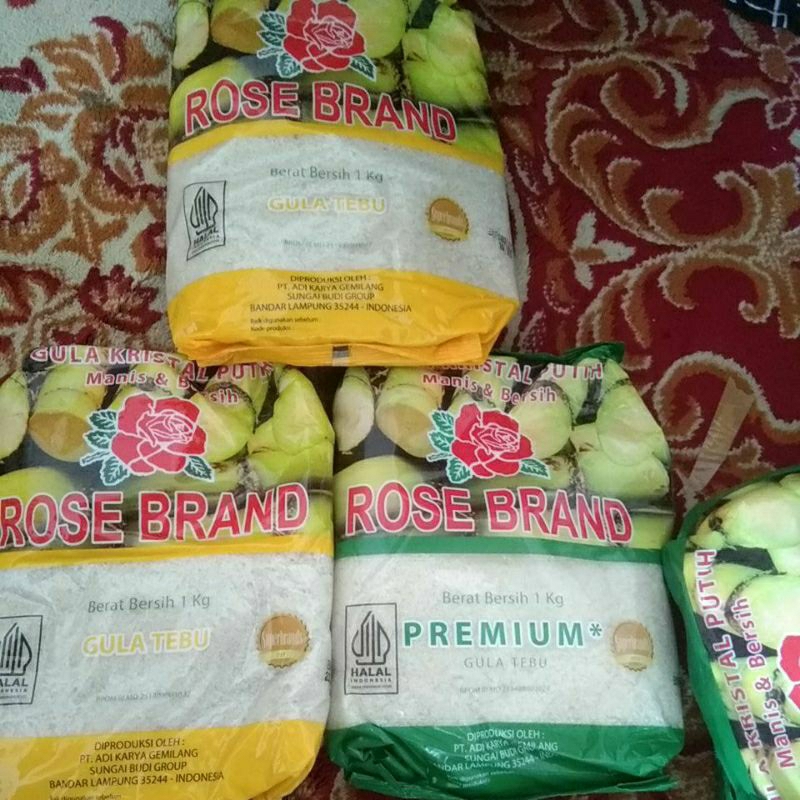 

gula rose brand 1kg