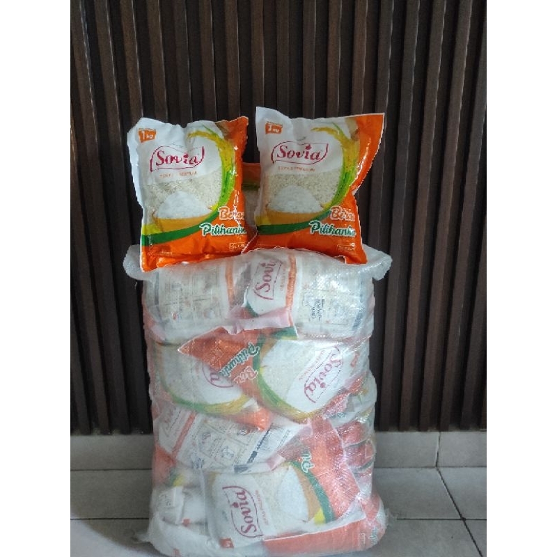 

Beras premium Sovia 1 kg