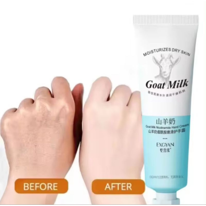 Goat Milk Lotion Tangan whitening 30gr / antioksidan dry skin hand cream deep repair skin