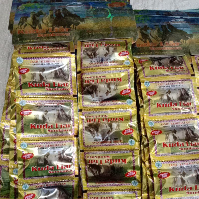 Kuda Liar sumbawa kapsul asam urat