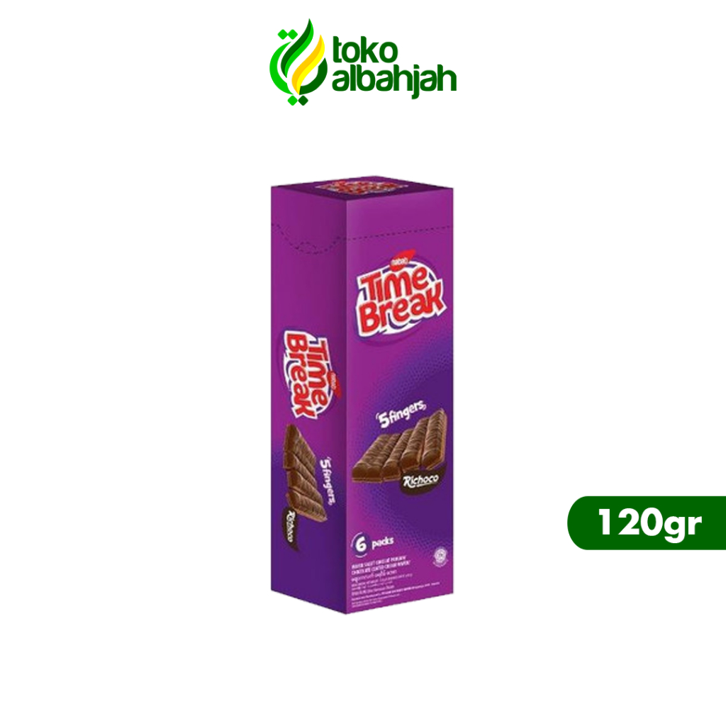 

Nabati Time Break - Netto wafer salut coklat 120 gr