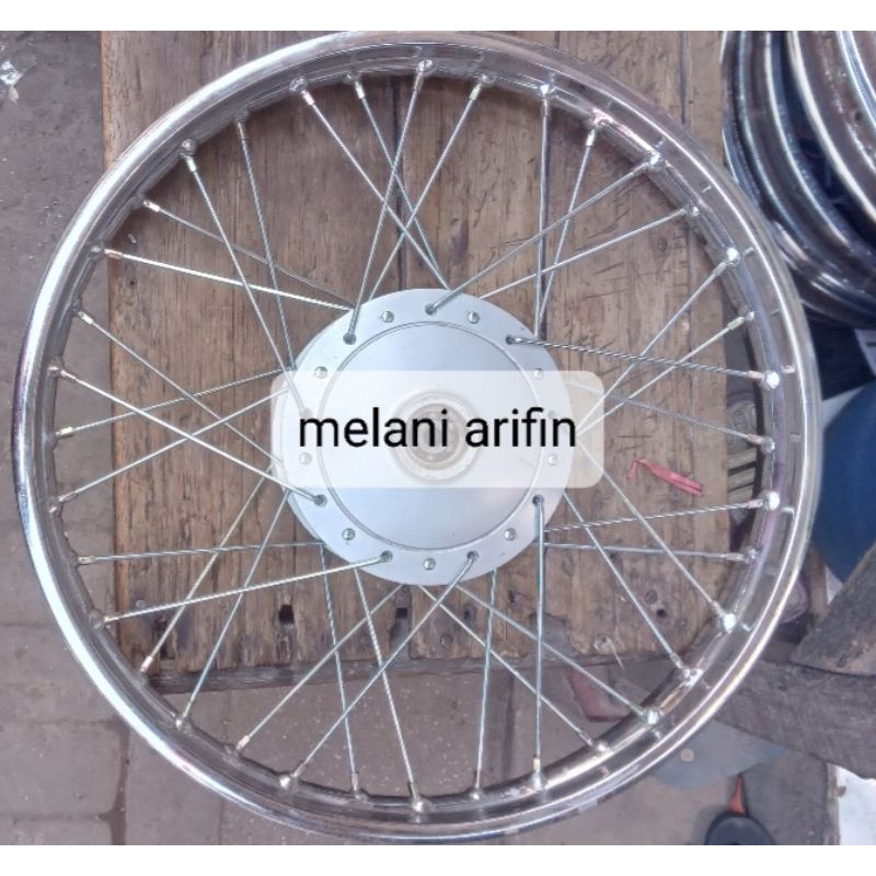 Velg set tromol jari-jari depan honda astrea star original