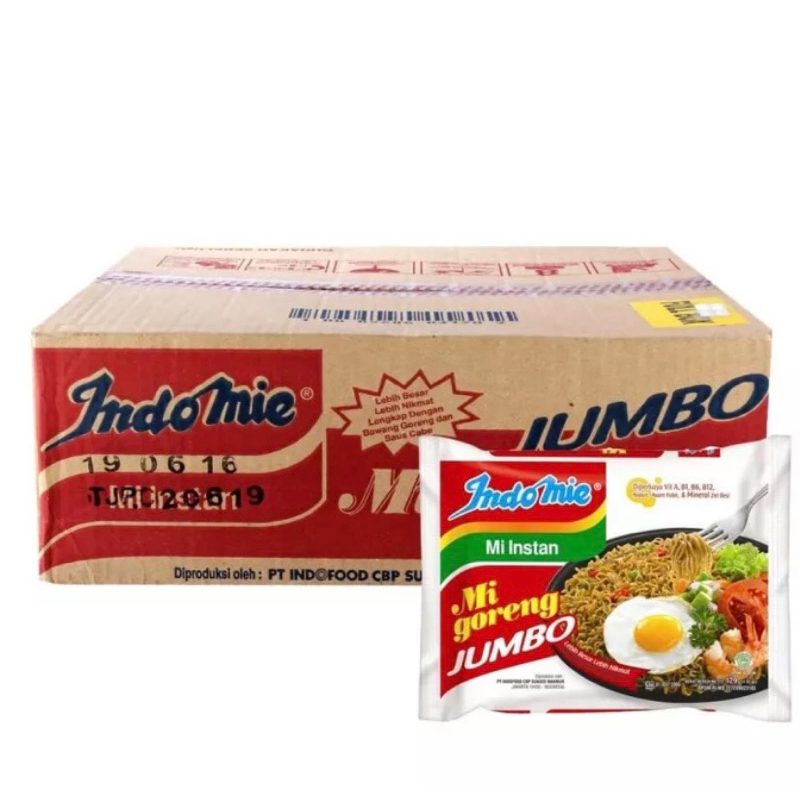 

INDOMIE JUMBO GORENG 1 DUS ISI 24