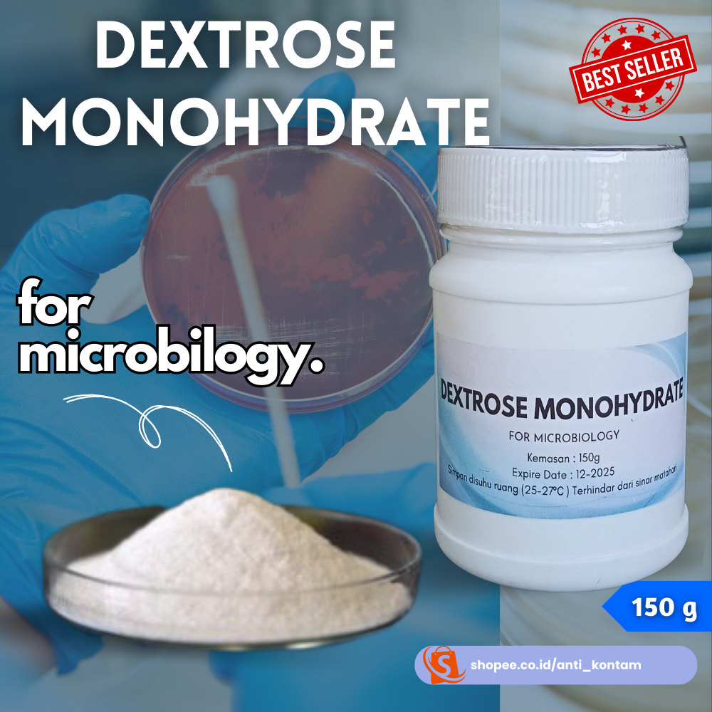 Dextrose Monohydrate Untuk PDA Bibit Jamur F0 150g