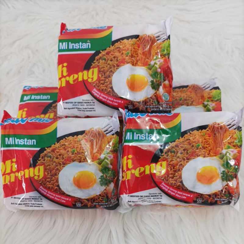 

5 pcs mie instan kuah / goreng