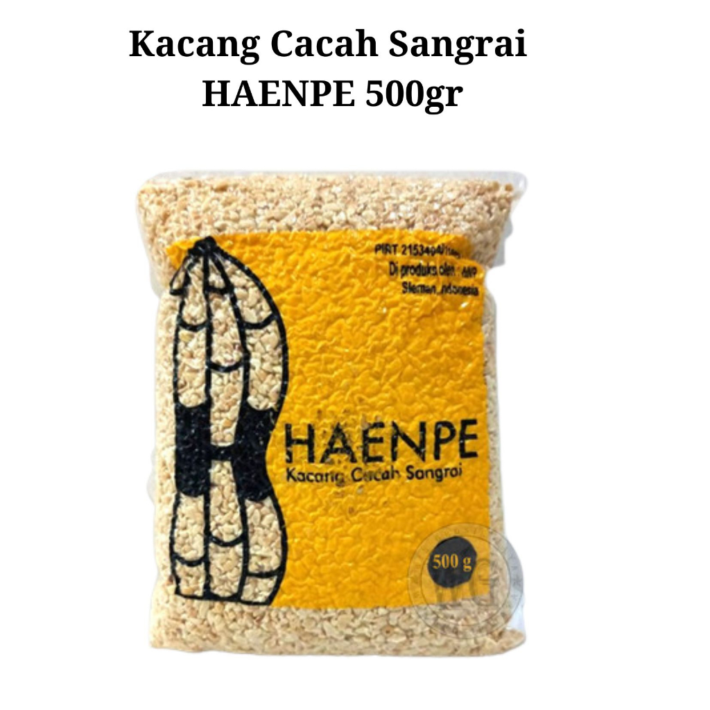 

Kacang Cacah Sangrai Haenpe Kemasan 1Kg dan 250Gr