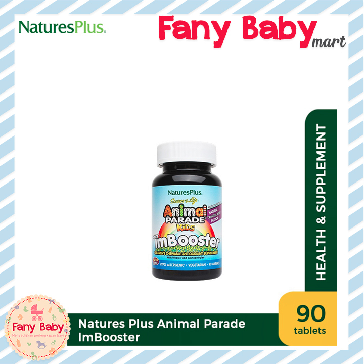 NATURE PLUS ANIMAL PARADE KIDS IMMUNE BOOSTER / 90 TABLET