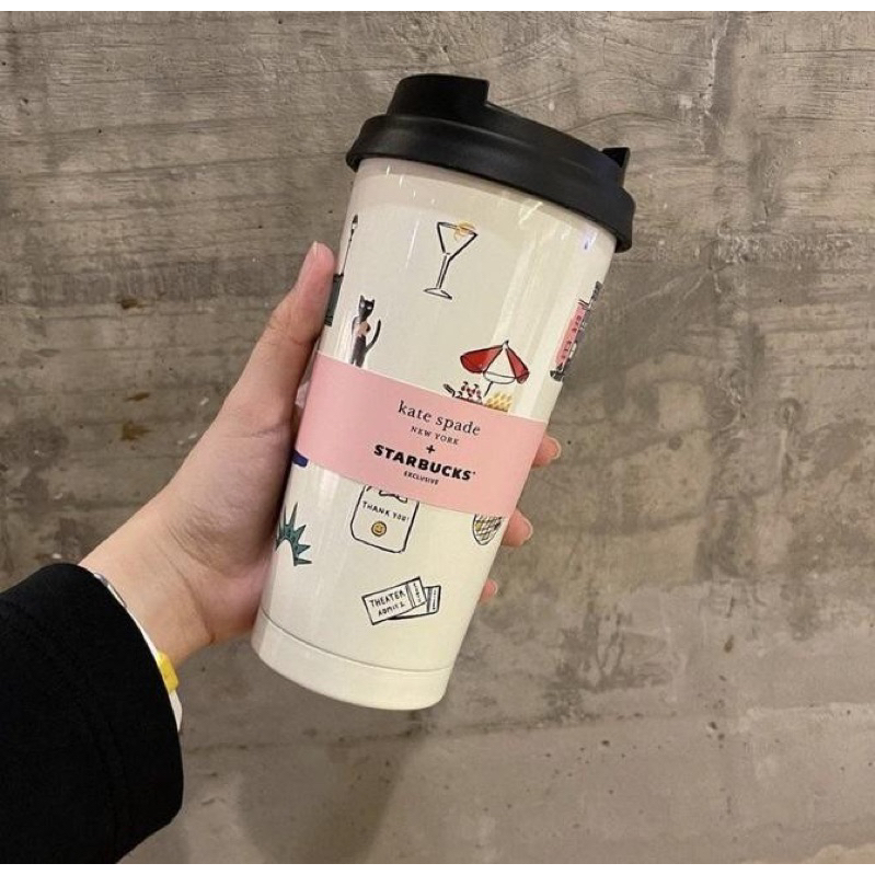 ORIGINAL starbucks x kate spade elma 16oz