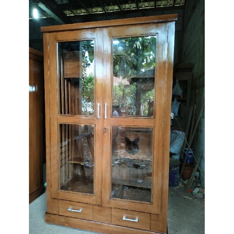 [ PRE ORDER ] lemari kucing kayu jati | kandang kucing kayu jati