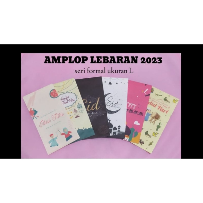 

(10 PCS) AMPLOP LEBARAN 2025/AMPLOP ANGPAO LEBARAN /ECERAN/PER PCS
