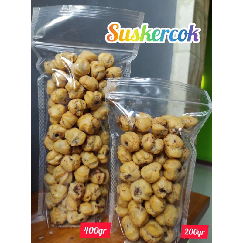 

sus kering isi coklat 200gr