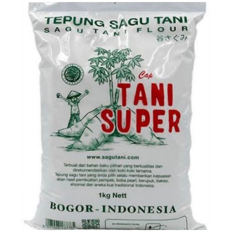 

Tepung Sagu Tani Super 1kg