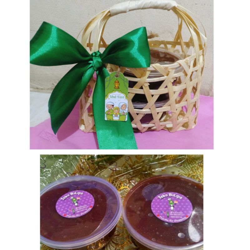 

Paket Hampers Dodol Betawi....legiiittt...ga bikin sakit gigi.. best seller setiap Lebaran, berat +-500gr