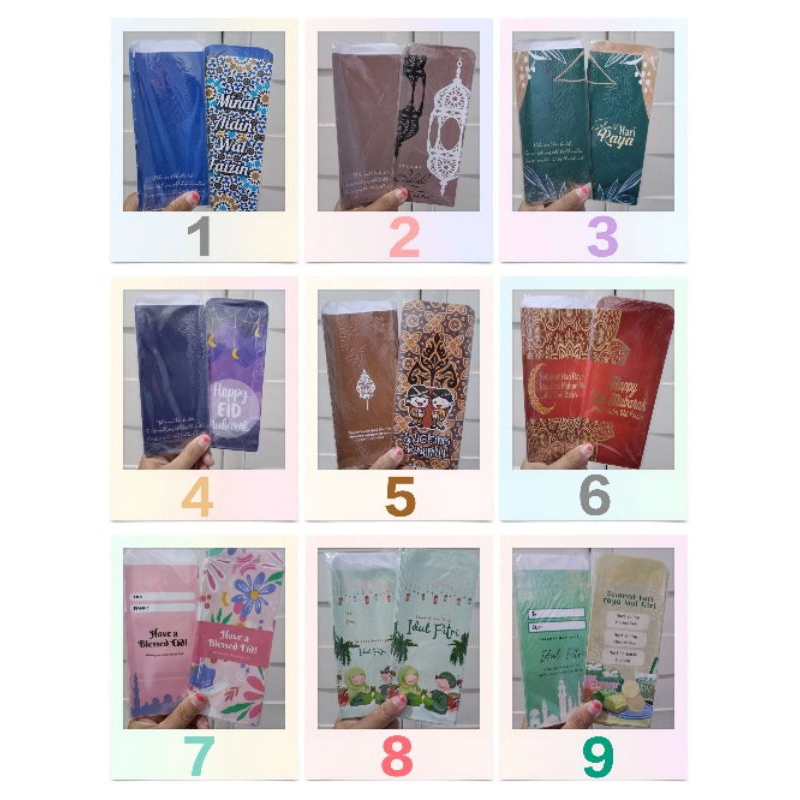 

Amplop Lebaran Jumbo uk 7x19cm