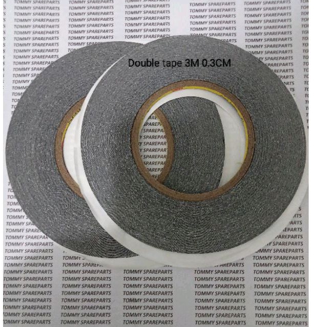 

DOUBLE TAPE 3M BLACK HITAM 0.3CM LEM LCD TOUCHSCREEN LEM 3M