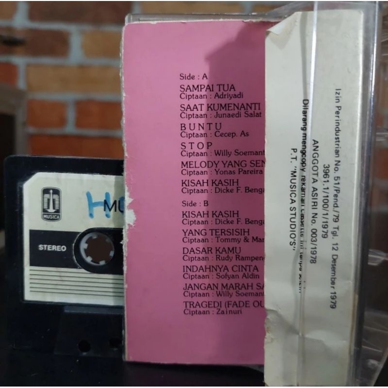 Kaset Pita Hetty Koes Endang-Sampai Tua