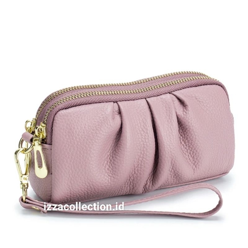 Dompet Hp Dan Uang wanita  Muat Handphone 7inch Serta Kosmetik Pouch KOREAN STYLE Serbaguna