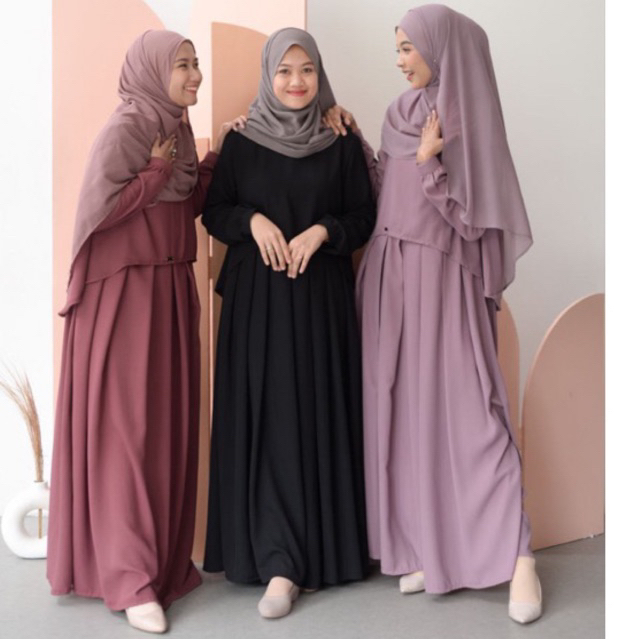 ALEA DRESS CUTTING TWO OUTFIT TOP SKIRT ORI CASSIE LABELS