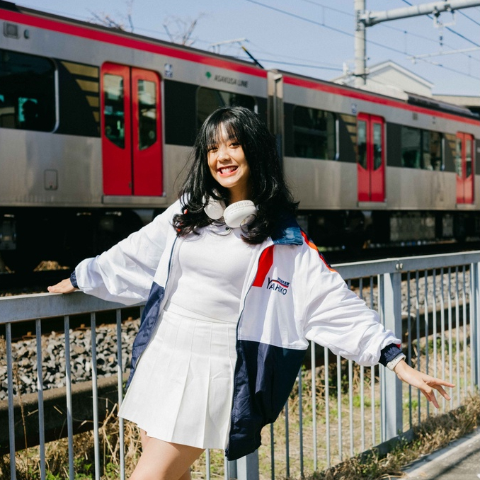 BIG PROMO CLUB of 1986 Yahiko Original Sporty Colorblock Vintage Windbreaker Jacket