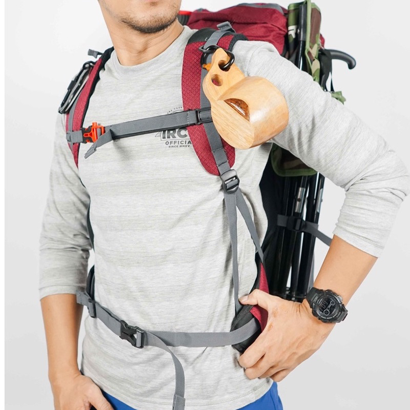 Irco Booyah Tas Ransel Gunung Carrier 45 Liter Ultralight Free Rain Cover
