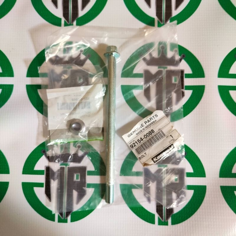 baut baud bracket braket dudukan engine mesin atas kawasaki klx dtracker dtraker d tracker 150 origi