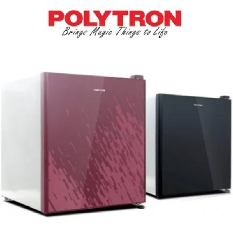 POLYTRON KULKAS PORTABLE POLYTRON 50 LITER 65 WATT PRH - 51 R/X Kulkas Hotel Kulkas Mini Bar Kulkas 