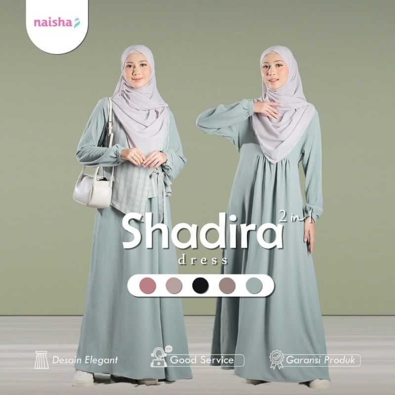 NAISHA OFFICIAL - READY livia dress 2 in 1 by naisha | dress vest | dress premium | dress | dress remaja gamis promo korean dress gamis murah gamis terlaris dress korea dress overall gamis gamis naisha terbaru gamis kuliah | luna dress gamis livia