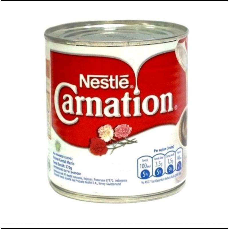 Susu Kental Manis Carnation 370gr