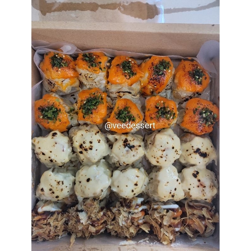 

Hampers Lebaran Dimsum Ayam saus mentai isi 30 pcs