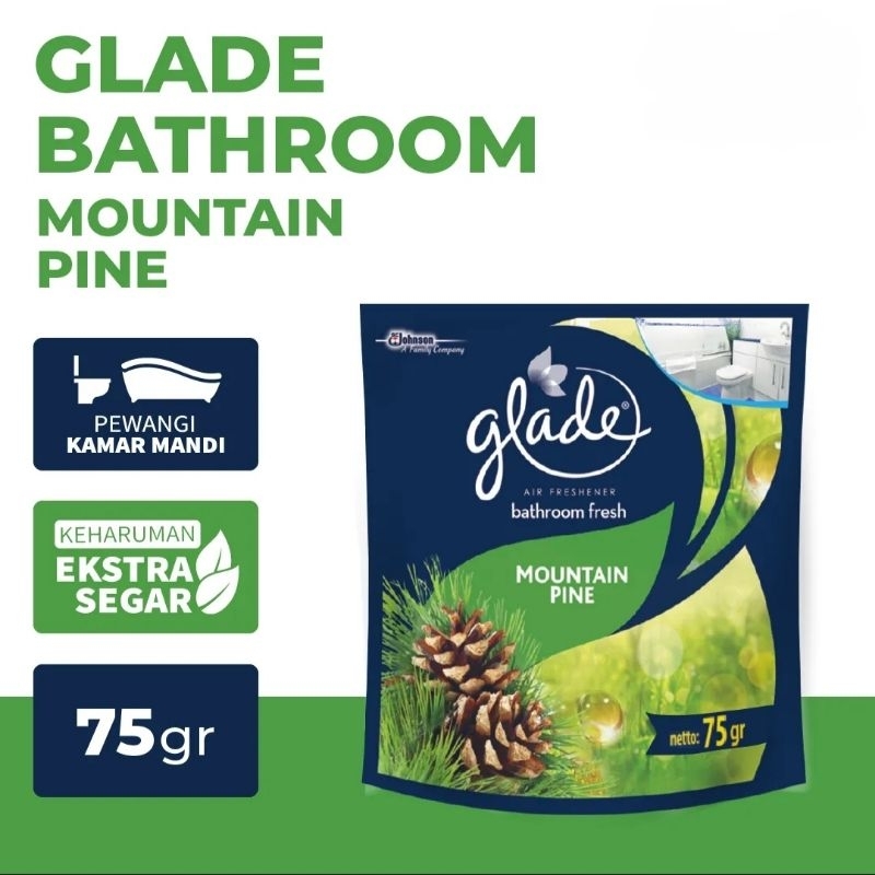 Glade Bathroom Air Freshener Mountain Pine Refill 75 gr