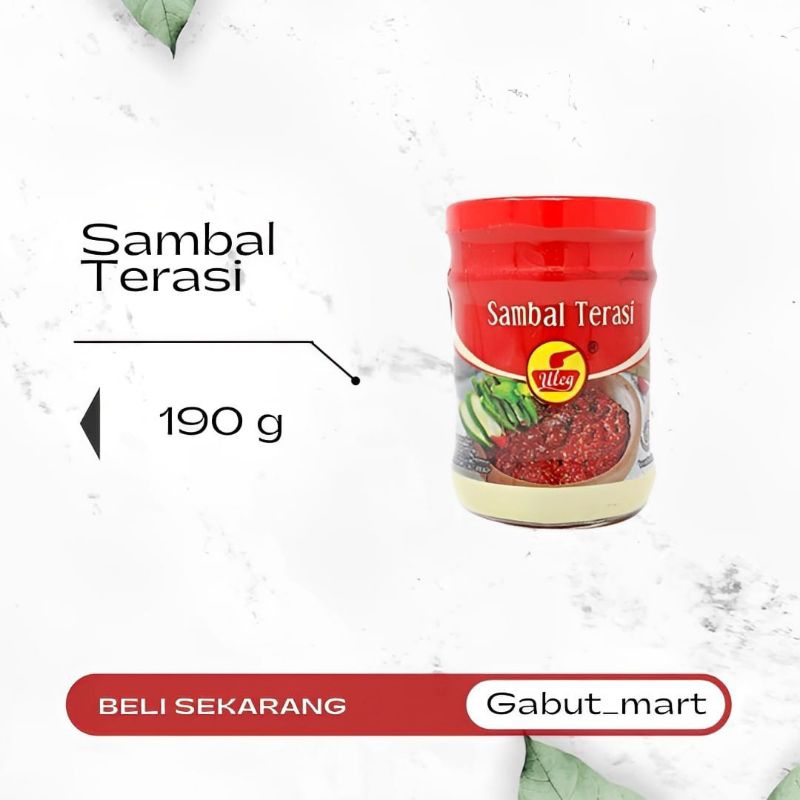 

Sambal Terasi Uleg