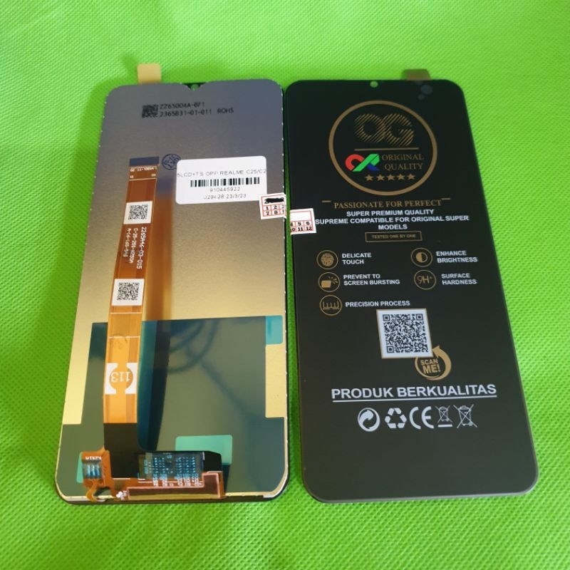 lcd ts touchscreen oppo A16 / A16s / realme c25