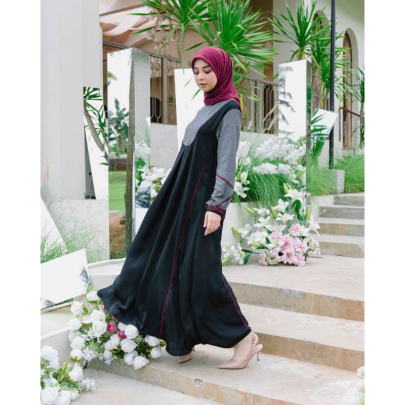 dress ameena ahzarayy abaya ameena ahzarayy