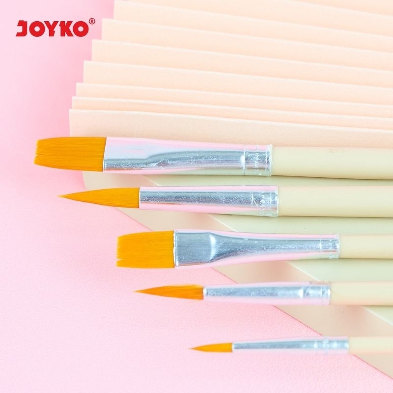 

Brush / Kuas Lukis Cat air minyak acrylic Joyko BR 8