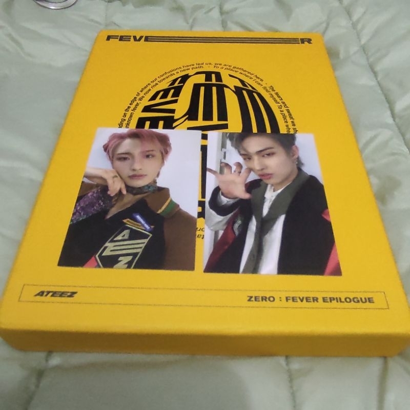 Album Ateez Fever Epilogue Z version unsealed pc seonghwa mingi (BOOKED)