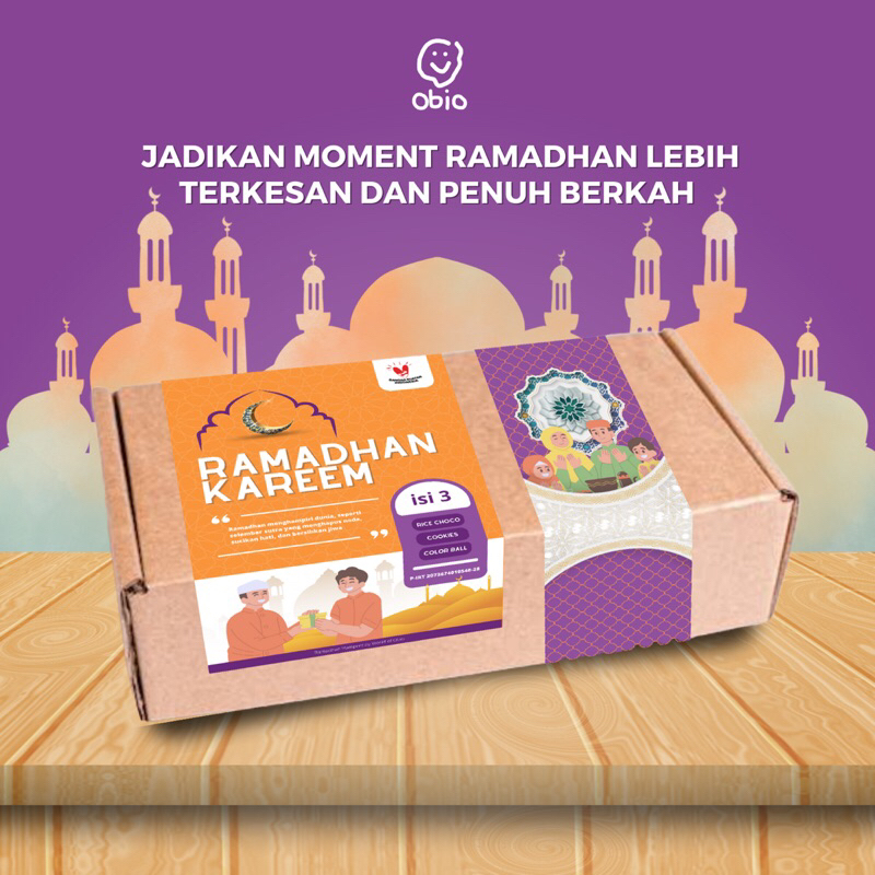 HAMPERS RAMADHAN Special by Obio (Isi 3) - Parcel Lebaran / EID Hampers