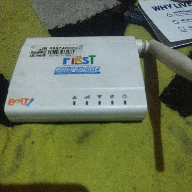 bolt bl401 dengan firmware OpenWrt Loadbalance
