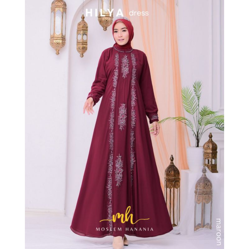 FASHION MUSLIM//ARUMI DRESS//SERAGAMAN KELUARAGA//BAJU PESTA LAMARAN//BAJU WISUDA//BAJU LEBARAN//Kode RR