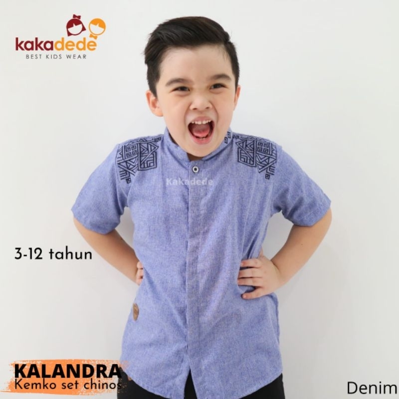 Ready ‼️Set Anak Cowok Premium Kalandra by Kakadede bisa COD