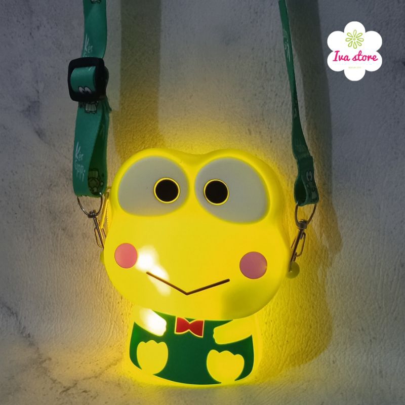 Tas selempang keropi LED size mini