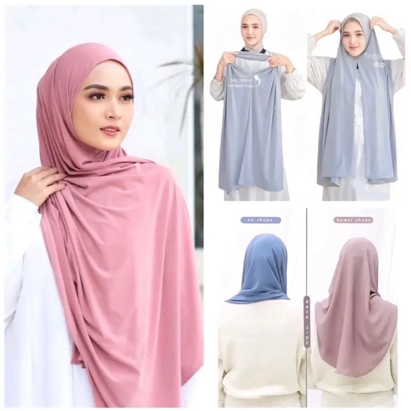 Pasmina Oval Jersy | Pasmina Jersy Oval