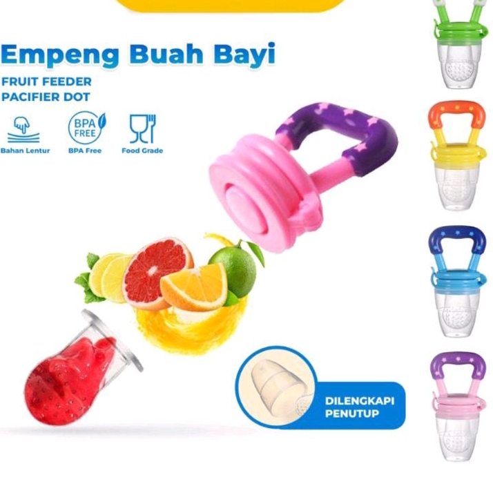 Empeng dot buah bayi BPA free