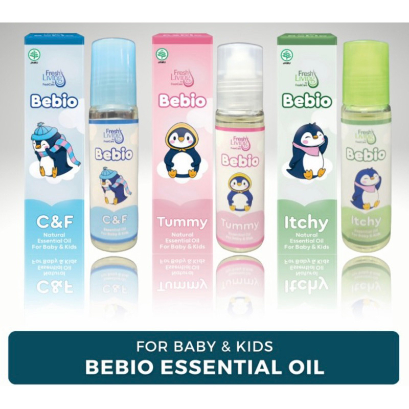 Fresh living bebio 9 ml ( minyak esensial bayi )