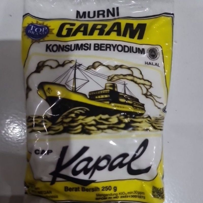 

Garam cap kapal 250 gr